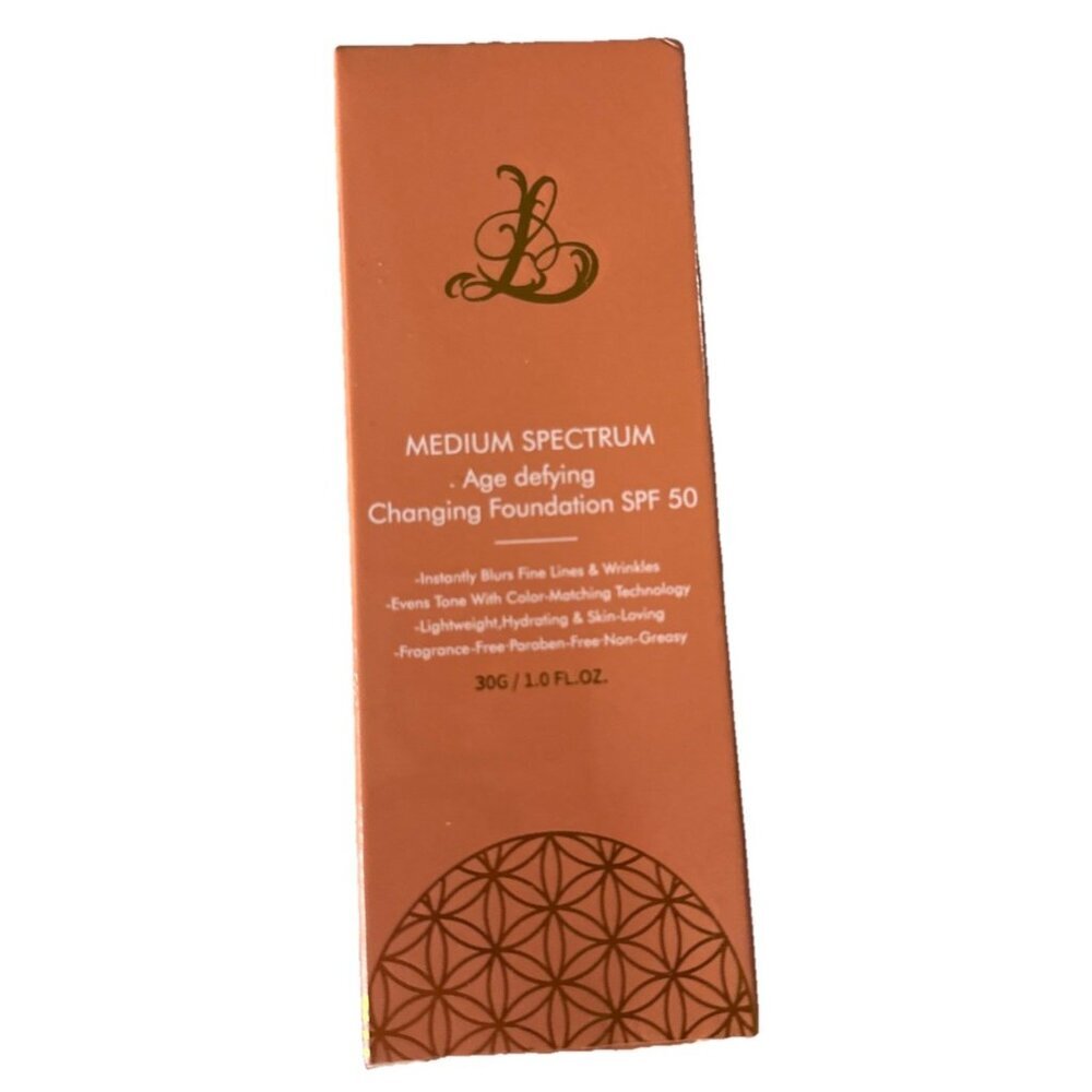 New SPF 50 Legacare Foundation Medium Spectrum Age Defying Changing Foundation
